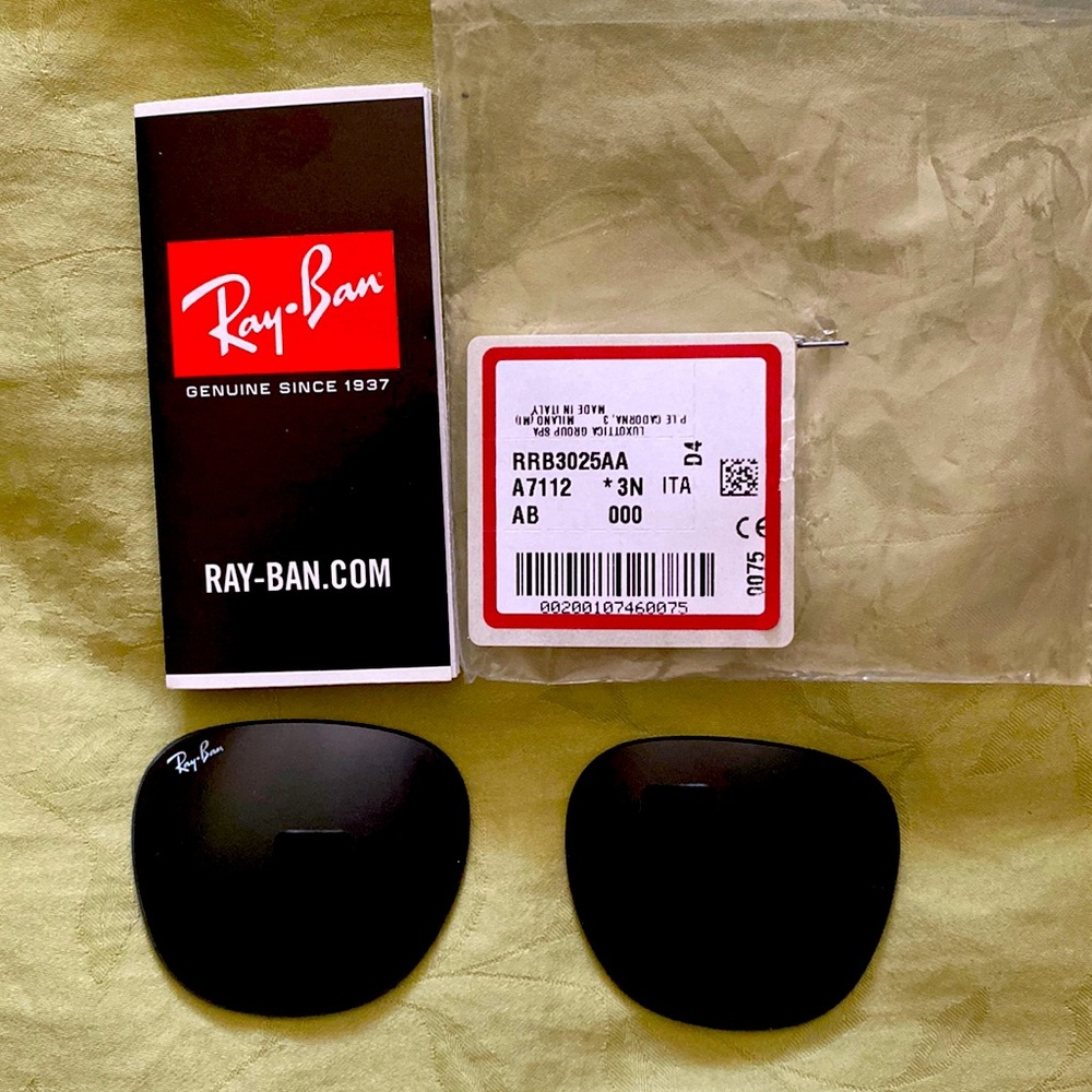 Ray Ban replacement lenses